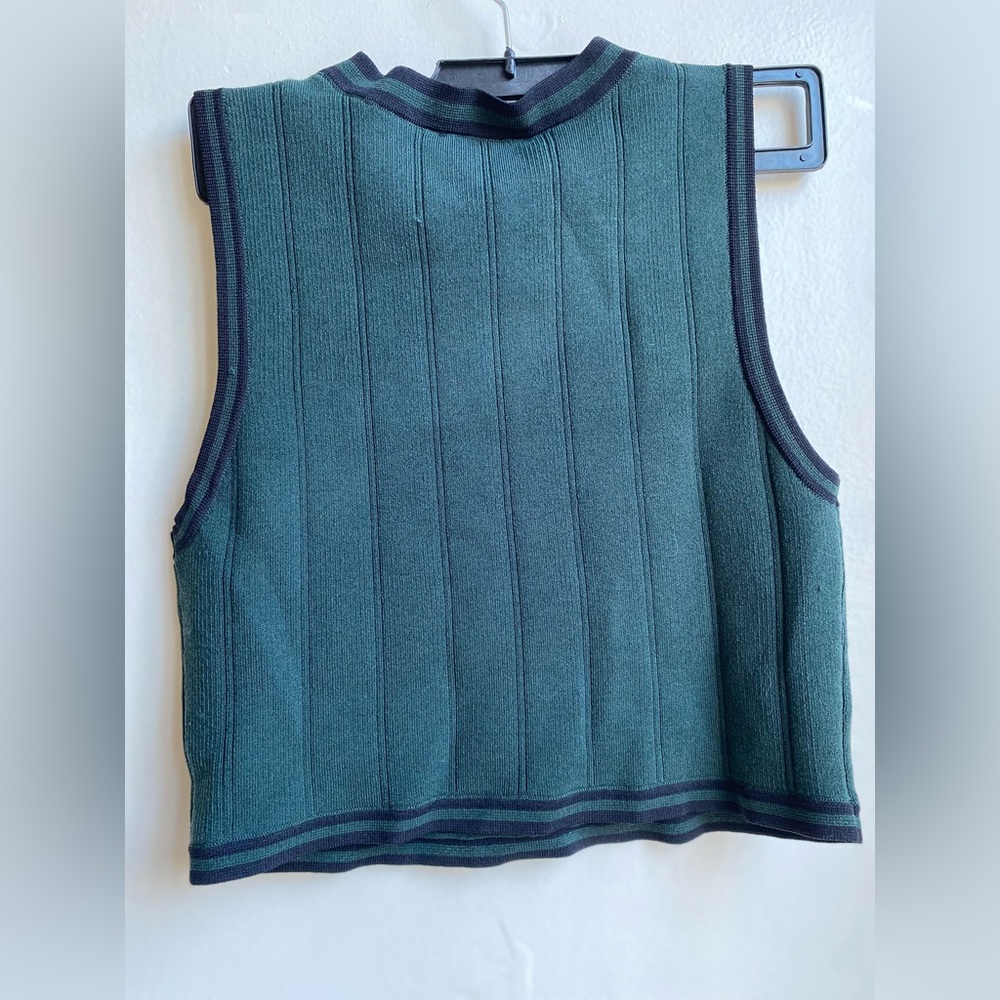 House of Harlow 1960 Tennis Sleeveless Sweater Top & Pleated Skirt Set Sz S - Picture 6 of 15